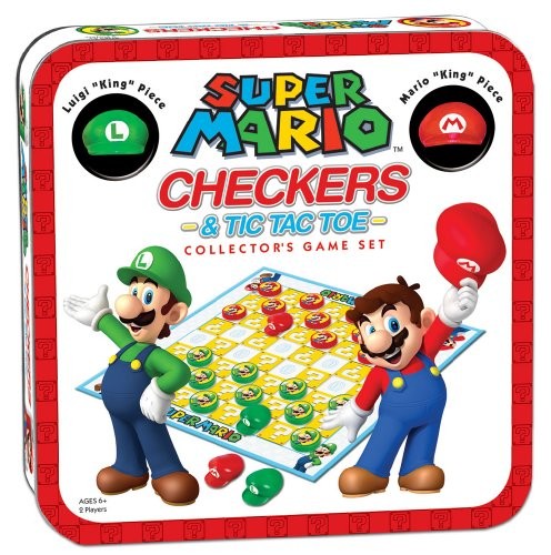 Super Mario Checkers/Tic Tac Toe Combo