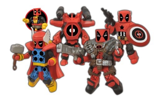 Diamond Select Toys Marvel Minimates Deadpool Asse