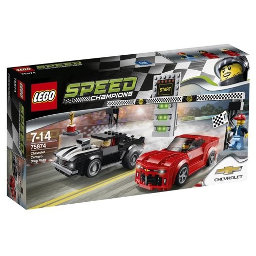 LEGO Speed Champions Chevrolet Camaro Drag Race 75