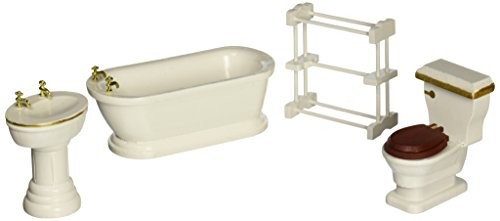 Melissa & Doug Deluxe Doll - House Bathroom Furnit