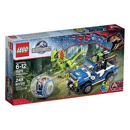 LEGO Jurassic World Dilophosaurus Ambush 75916 Bui