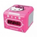 HELLO KITTY KT2053 AM/FM Stereo Alarm Clock Radio 
